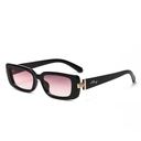 [10933] PL-H034-P1 Kacamata Premium Eksklusif Gaya Retro Modern Fashion Pria/Wanita (PL-H034-P1-Gradient/Pink)