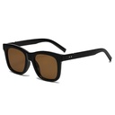 [10956] PL-H037 Kacamata Hitam Terbaru Wanita Kotak Kacamata Fashion Murah/Kacamata Sunglasses Import Wanita Kacamata Fashion (PL-H037-Black/Tea)