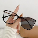 M-ARPT012 Kacamata Lensa Photocromic Anti Radiasi Wanita Pria Kacamata Bingkai Kotak Anti UV 2 In 1 Fotocromic