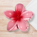 [10994] JR-A003 Jepit Rambut Korea Jedai Bunga Kamboja Wanita Elegan High Quality Motif Baru Clips 8CM (JR-A003-Red/Pink)