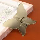 [11006] JR-A009 Jepit Rambut Kupu-Kupu Doff Motif Matte Gaya Fashion Korea Import (JR-A009-Olive)