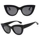 [11008] PL-WW021 Kacamata Cat Eye Fashion Gaya Chic & Elegan Kekinian (PL-WW021-Sand/Black)