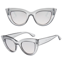 [11013] PL-WW021 Kacamata Cat Eye Fashion Gaya Chic & Elegan Kekinian (PL-WW021-Gray/Transparant)