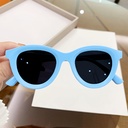 [11070] PL-H039A Kacamata Anak Dan Bayi Fashion New Trend Korean Warna Candy (PL-H039A-Light-Blue)