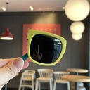 [11111] PL-H035A Kacamata Hitam Lipat Warna-Warni Untuk Anak-Anak Kacamata Tabir Surya Portabel Untuk Anak Laki-Laki Dan Perempuan (PL-H035A-Yellow)