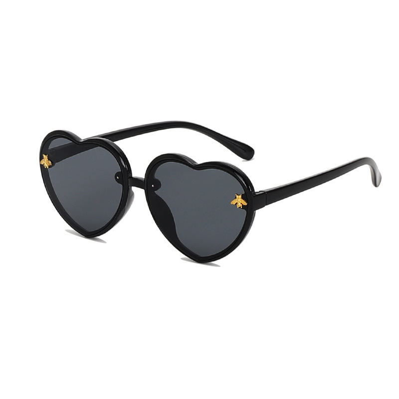 PL-MX017A Kacamata Fashion Anak Perempuan Model Hati Stylish Anti Silau Anti UV