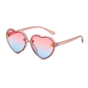 [11128] PL-MX017A Kacamata Fashion Anak Perempuan Model Hati Stylish Anti Silau Anti UV (PL-MX017A-Pink/Blue/Transparant)