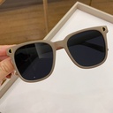 [11231] PL-H013A Kacamata Hitam Anak Trendy Style Untuk Wanita Dan Pria Aksesoris Import (PL-H013A-Brown)