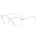 [11259] PL-AR002 Kacamata Korea Wanita Anti Radiasi Wanita Fashion Cat Eye Eyeglasses (PL-AR002-Clear)