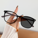 PL-ARPT008 Kacamata Photocromic Gaya Retro Frame Kayu Bingkai Persegi Untuk Pria Dan Wanita