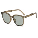 [11280] PL-WW026 Kacamata Hitam Lipat Sunglasses Foldable Anti UV Ultraviolet Model Lipat Untuk Pria Wanita (PL-WW026-Green)