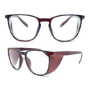 [11296] PL-WW027 Kacamata Anti Debu dan Angin APD Kacamata Berkendara Kacamata Pemulihan Pasca Operasi Katarak (PL-WW027-Brown/Clear)