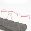 [11334] PL-AR026A Kacamata Anak Anti Radiasi New Style Silicone Flat Glasses for Boys and Girls (PL-AR026A-Pink)