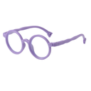 [11357] PL-AR029A Kacamata Anak Anti Radiasi Glasses Soft Silicone Eye Protection Stylish (PL-AR029A-Purple)