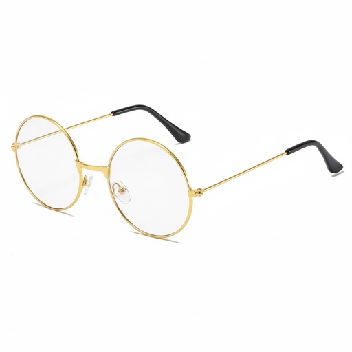 M-H003 Warna Kacamata Bulat Pria/Wanita-Fashion-Retro Vintage Metal-Sunglasses-Import-Korea K300