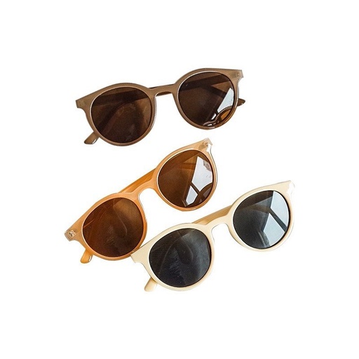 PL-H007 Korean INS Hot Fashion Bulat Mata Kucing Kacamata Hitam Wanita/Pria Sunglasses MK01