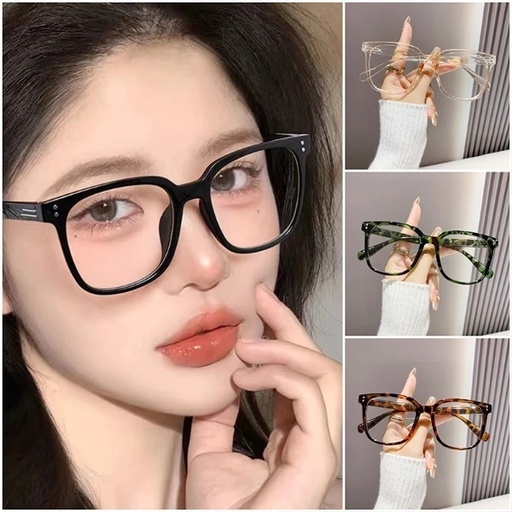 PL-AR014 Kacamata Kotak Terbaru Anti-Radiasi Blue Light Wanita/Pria Import Kacamata Gaya Fashion