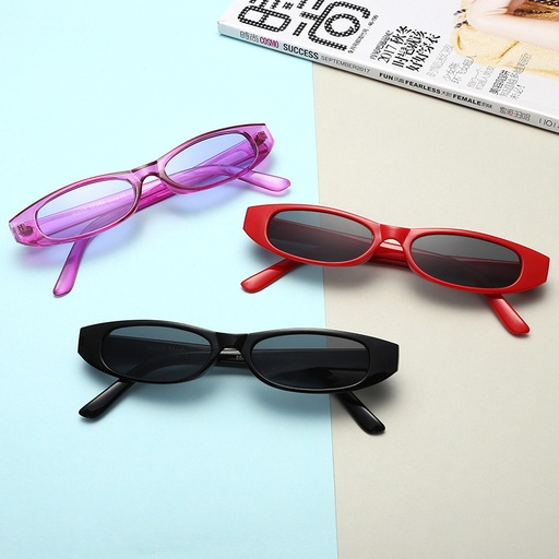 PL-WW022 Kacamata Stylish Korean Look dengan Lensa Transparan Warna Retro Vibes
