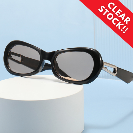 PL-H042 Kacamata Hitam Stylish Fashion Elegan Streetwear Kekinian Retro Chic Fashion Pria & Wanita