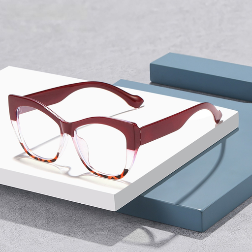 PL-AR020 Kacamata Anti Radiasi Blue Light Wanita Frame Butterfly Kacamata Fashion Wanita Gaya Korean Look