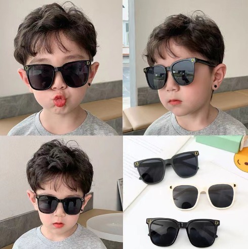 PL-H013A Kacamata Hitam Anak Trendy Style Untuk Wanita Dan Pria Aksesoris Import