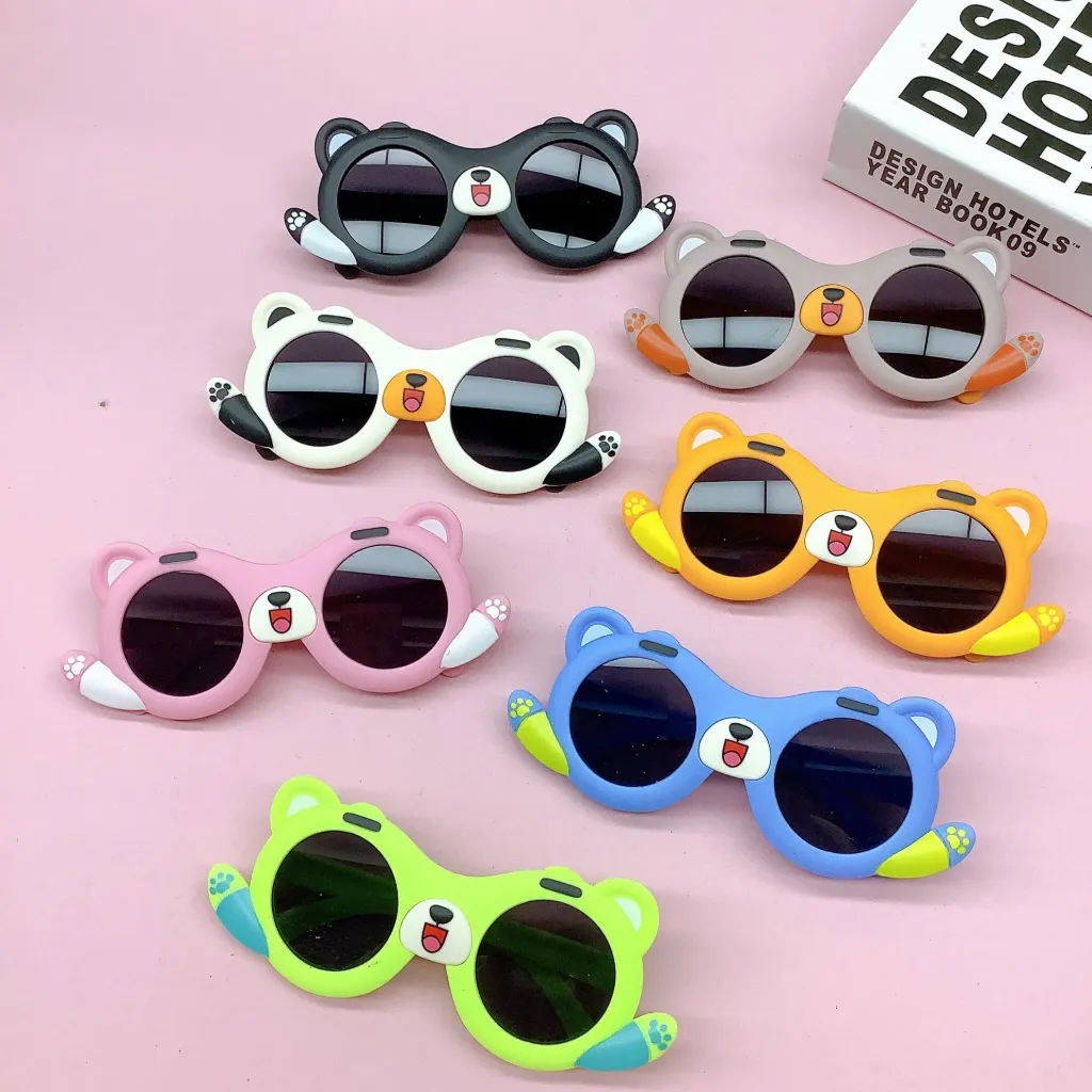 PL-H049A Kacamata Anak Cool Boys and Girls Puppy Sunglasses Cute