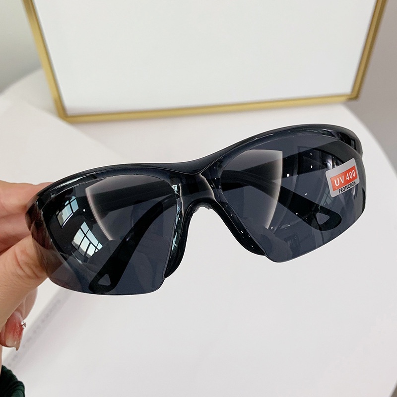 PL-WW011 Kacamata Hitam Kacamata Motor Pelindung Angin Korea Vintage Retro Fashion Import Wanita Pria Optik Sunglass