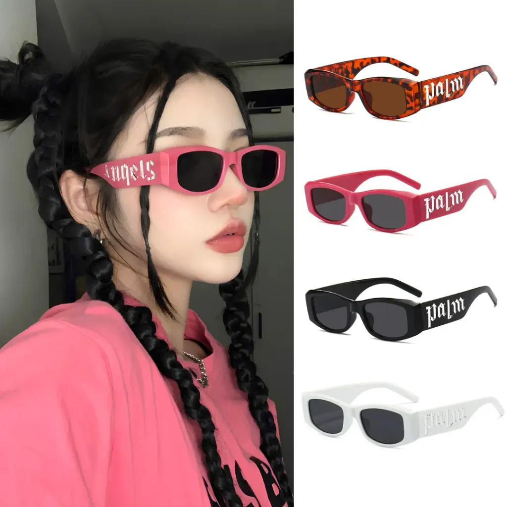 PL-WW014 Kacamata Pelindung Anti UV Model HipHop Punk Untuk Wanita Pria Fashion Retro Vintage Women Glasses Trendy Style