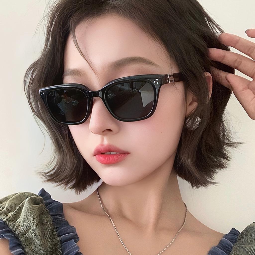 PL-WW016 Kacamata Hitam Wanita Kotak Jenie Kacamata Wanita Fashion Kacamata Sunglasses Anti UV Import