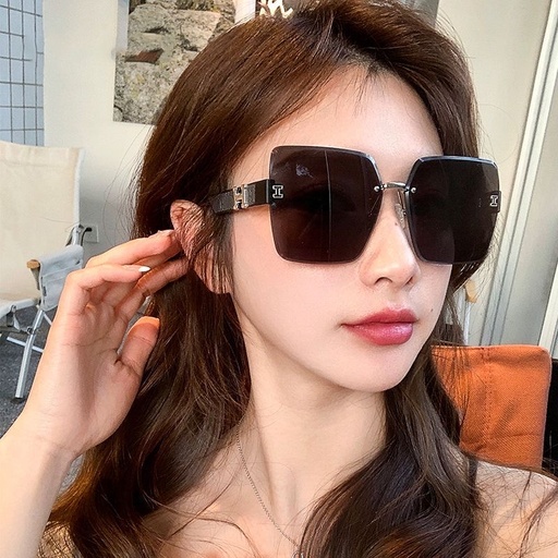 PL-MX006 Kacamata Hitam Titanium Kotak Wanita Sunglasses New Arrival Import Kacamata Fashion