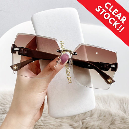 PL-MX007 Kacamata Hitam No frame Women Sunglasses New Arrival Import Kacamata Gaya Fashion