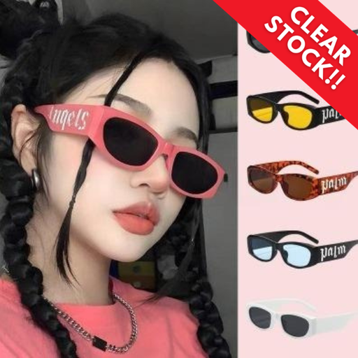 PL-WW014 Kacamata Pelindung Anti UV Model HipHop Punk Untuk Wanita Pria Fashion Retro Vintage Women Glasses Trendy Style